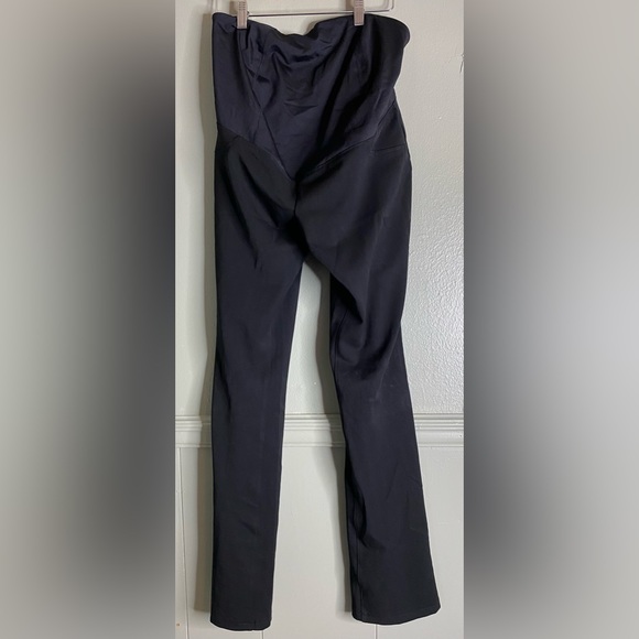 Isabel Maternity Black Pull On Bootcut Pants womens Size 6 - Picture 1 of 3